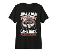 Just A Dad Who Always Came Back with The Milk Premium T-Shirt