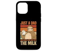 Just A Dad Who Always Came Back With The Milk Sloth Men Case for iPhone 12/12 Pro