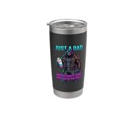 Just A Dad Who Always Came Back with The Milk Stainless Steel Insulated Tumbler
