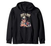 Just A Dad Who Always Came Back With The Milk Zip Hoodie