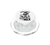 Just A Dad Who Came Back With The Milk Funny PopSockets PopGrip for MagSafe