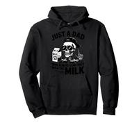 Just A Dad Who Came Back With The Milk Funny Pullover Hoodie
