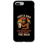 Just A Dad Who Came Back With The Milk Funny Retro Case for iPhone 7 Plus/8 Plus