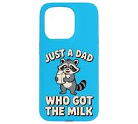 Just A Dad Who Got The Milk Funny Raccoon Case for iPhone 15 Pro