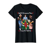 Just A Dominican Mom Living Her Best Life Dominica Flag T-Shirt
