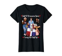 Just A Dominican Queen Living Her Best Life Dominica Rep T-Shirt