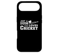Just A Dude Who Loves Cricket - Funny Case for iPhone Air