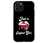 Just A English Girl Lips England Flag Roots Great Britain Case for iPhone 11 Pro