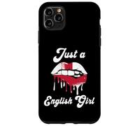Just A English Girl Lips England Flag Roots Great Britain Case for iPhone 11 Pro Max