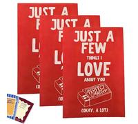 Just A Few Things I Love About You Fill in the Blank Gift Book,Romantic Love Fill in Book for Couples,Guided Prompts with Photo Space,Meaningful Loves Memory Journal (3, C)