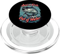 Just A Fish Out Of Water Marine Fishing PopSockets PopGrip for MagSafe