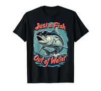 Just A Fish Out of Water Marine Fishing T-Shirt