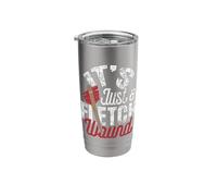 Just A Fletch Wound Arrow Archery Bowman Bowhunting Archer Stainless Steel Insulated Tumbler
