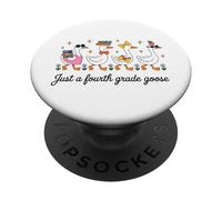 Just a Fourth Grade Goose Student Design PopSockets Adhesive PopGrip