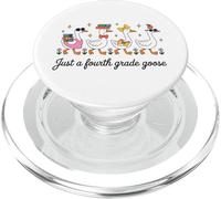 Just a Fourth Grade Goose Student Design PopSockets PopGrip for MagSafe