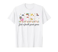 Just a Fourth Grade Goose Student Design T-Shirt