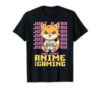 Just A Fox Who Loves Anime and Video Gaming T-Shirt