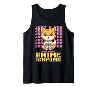 Just A Fox Who Loves Anime and Video Gaming Tank Top