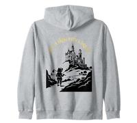 JUST A FROG WITH A DREAM Renaissance Fair Zip Hoodie