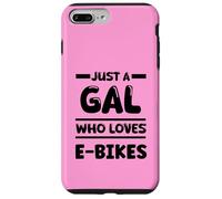 Just a Gal Who Loves E-bikes Case for iPhone 7 Plus/8 Plus