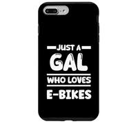 Just a Gal Who Loves E-bikes Case for iPhone 7 Plus/8 Plus