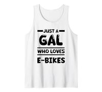 Just a Gal Who Loves E-bikes Tank Top