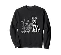Just A German Shepherd Girl German Shepherd Sweatshirt