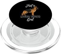 Just A German Shepherd Girl PopSockets PopGrip for MagSafe