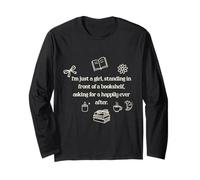Just a Girl Asking for Happily Ever After Romance Reader Long Sleeve T-Shirt