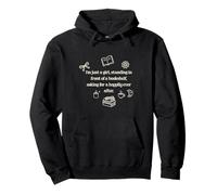 Just a Girl Asking for Happily Ever After Romance Reader Pullover Hoodie