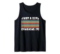 Just A Girl Crushing It, Crushing It, Women's Just A Girl Tank Top