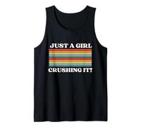 Just A Girl Crushing It, Crushing It, Women's Just A Girl Tank Top