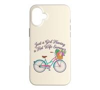 Just A Girl Having A Hot Wife Summer - Beach Cruiser Case for iPhone 16 Plus