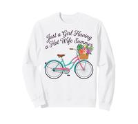 Just A Girl Having A Hot Wife Summer - Beach Cruiser Sweatshirt