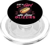 Just A Girl That Loves Glizzies Funny Big Glizzy Gobbler PopSockets PopGrip for MagSafe