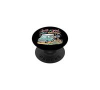 Just A Girl Who Delivers Mail Cute Delivery Driver PopSockets Adhesive PopGrip