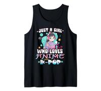 Just A Girl Who Love Anime and K-Pop A Girl That Loves Kpop Tank Top