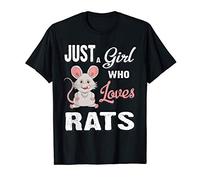 Just a Girl Who love Rats Lover Gift T-Shirt