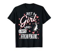 Just A Girl Who Loves African penguins T-Shirt