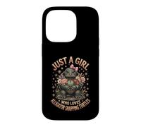 Just A Girl Who Loves Alligator Snapping Turtles Case for iPhone 14 Pro