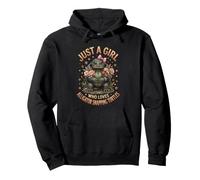 Just A Girl Who Loves Alligator Snapping Turtles Pullover Hoodie