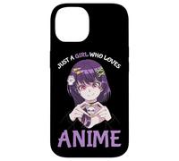 Just A Girl Who Loves Anime Teenage Girls Merch Stuff Case for iPhone 14