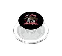 Just A Girl Who Loves Anteaters PopSockets PopGrip for MagSafe