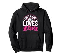 Just A Girl Who Loves Ants Ant Farm Ant Kid Pullover Hoodie