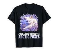 Just a Girl who loves Arctic Foxes Lovers Arctic Fox T-Shirt