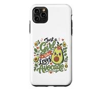 Just a Girl Who Loves Avocado Cute Kawaii Food Lover Case for iPhone 11 Pro Max