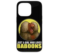 Just a Girl who loves Baboons Baboon Case for iPhone 13 Pro