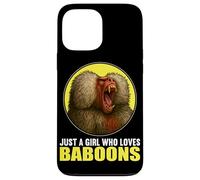 Just a Girl who loves Baboons Baboon Case for iPhone 13 Pro Max