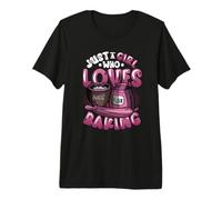 Just A Girl Who Loves Baking Pastry Baker Premium T-Shirt