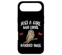 Just A Girl Who Loves Barred Owls Birds Case for iPhone Air
